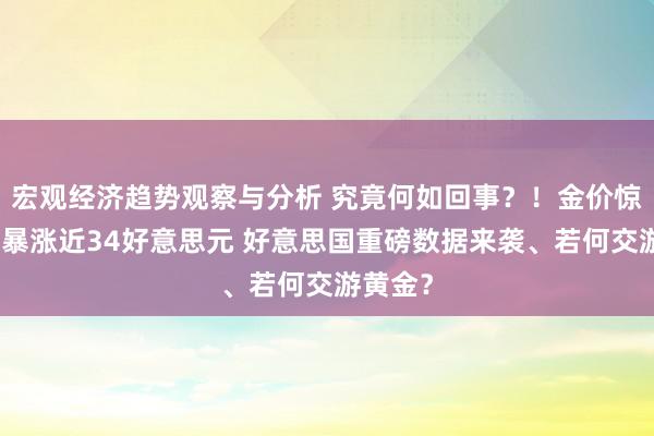 宏观经济趋势观察与分析 究竟何如回事？！金价惊东谈主暴涨近3